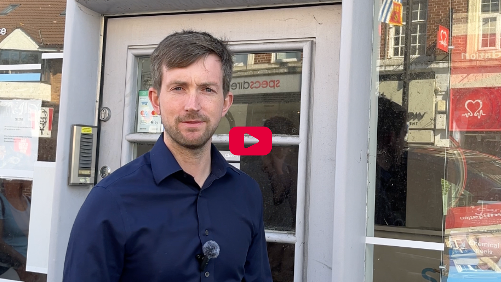 Dan on High Barnet High Street